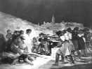 Goya-Gemlde: Erschiessung der Aufstndischen